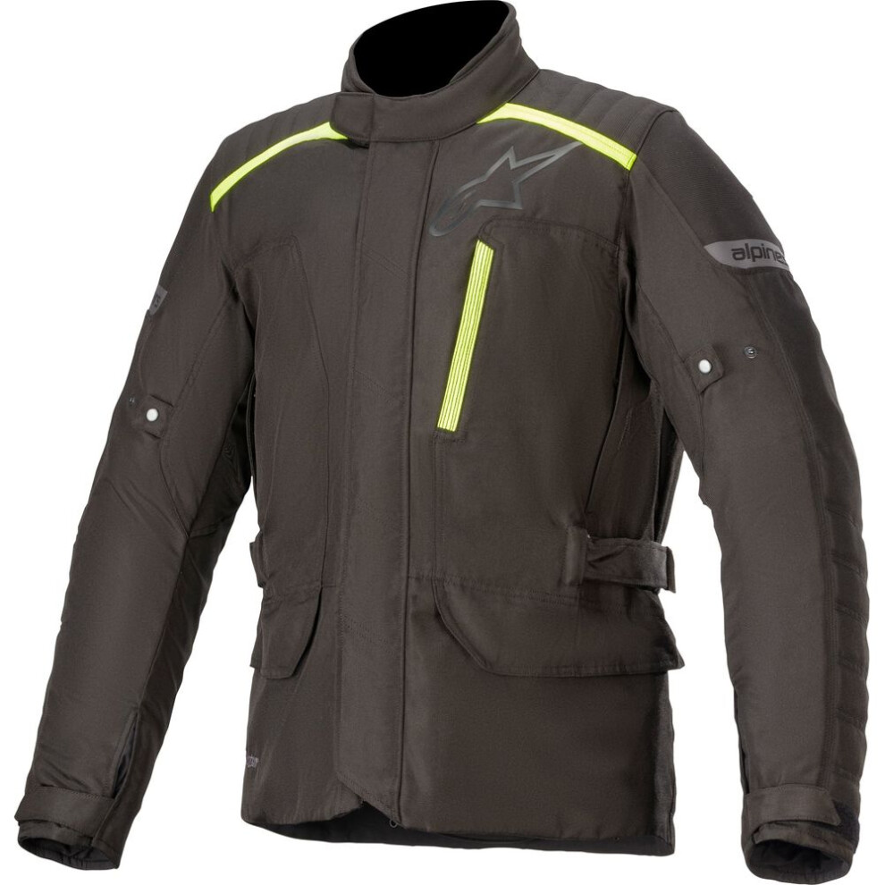 (3Xl) Alpinestars Gravity Drystar Jacket Black / Fluo Yellow Black,Yellow 8059175194917