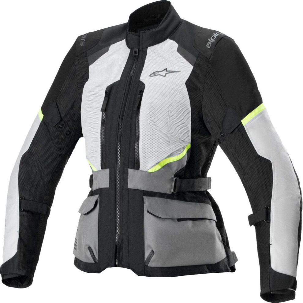 (Xxl) Alpinestars Stella Andes Air Drystar Ladies Jacket Ice Grey / Dark Grey / Black Black,Grey 8059347354637