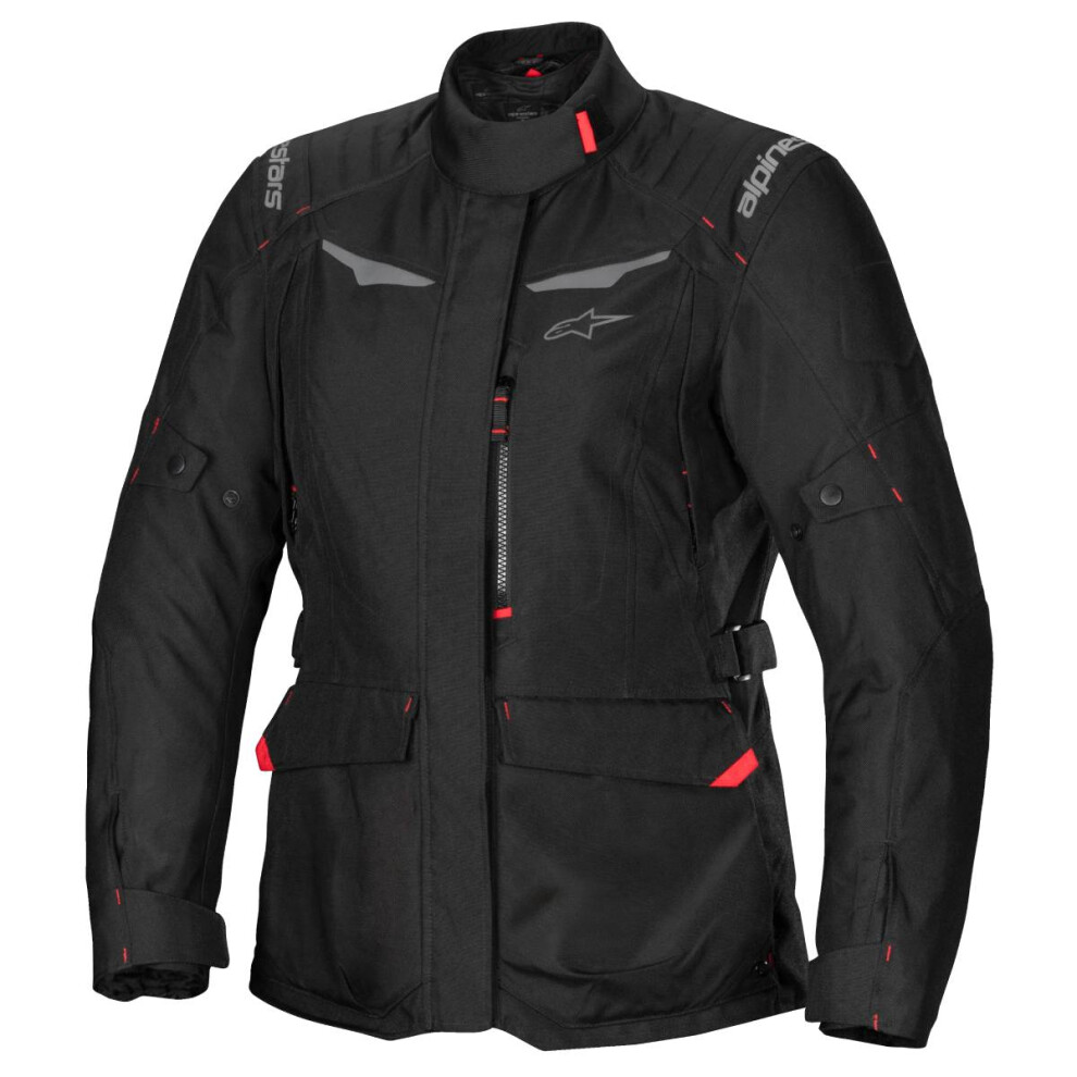 (M) Alpinestars Stella St 1 Ladies All Weather Waterproof Textile Jacket Black 8059347400228