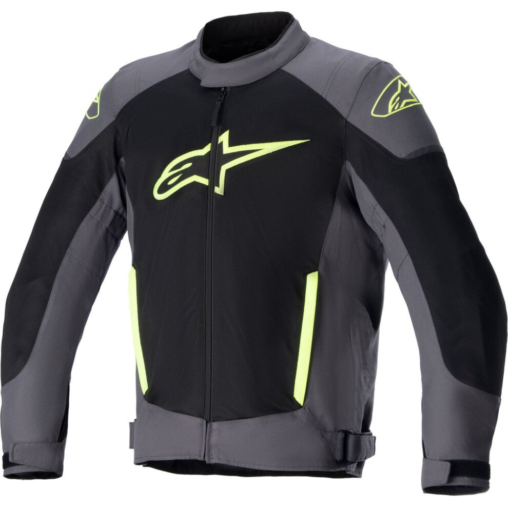 (Xxl) Alpinestars T Sp X Superair Jacket Tar Grey / Black / Fluo Yellow Black,Yellow,Grey 8059347123813