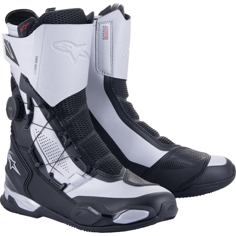 (Eu 43) Alpinestars Sp-X Boa Boots / Silver Black 8059347141381