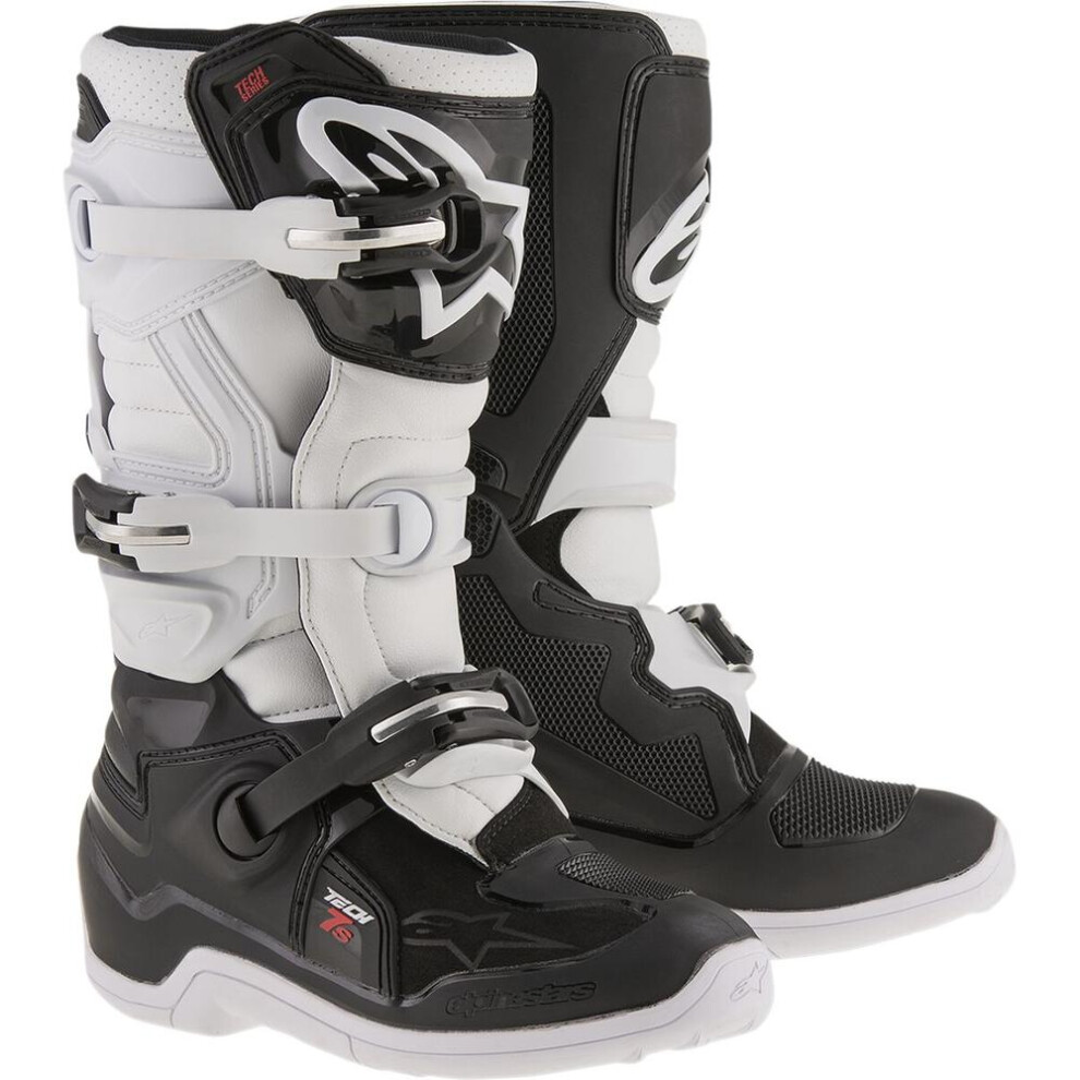 (Eu 35.5) Alpinestars Tech 7S Youth Boots Black / White White,Black 8051194974884