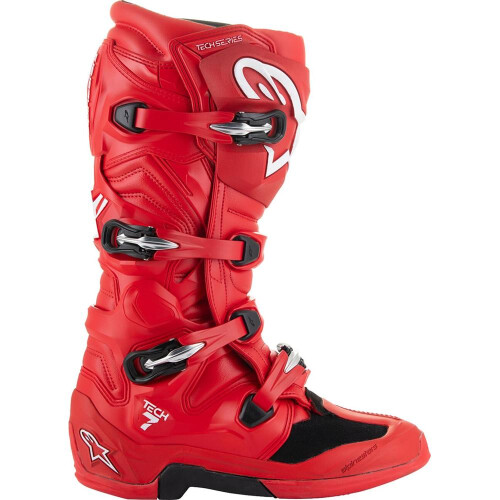 (EU 45.5) Alpinestars Tech 7 Boots Bright Red 1