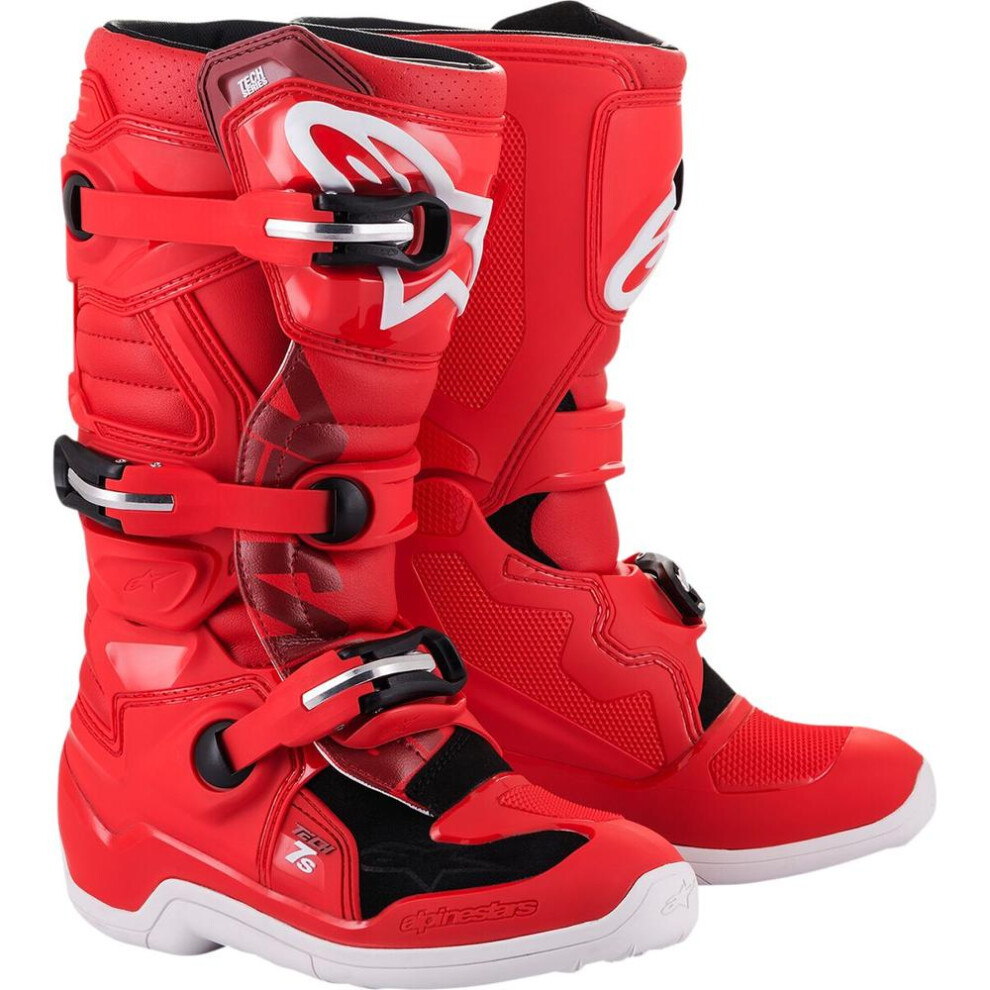 (Eu 34) Alpinestars Tech 7S Youth Boots Red 8059175884665