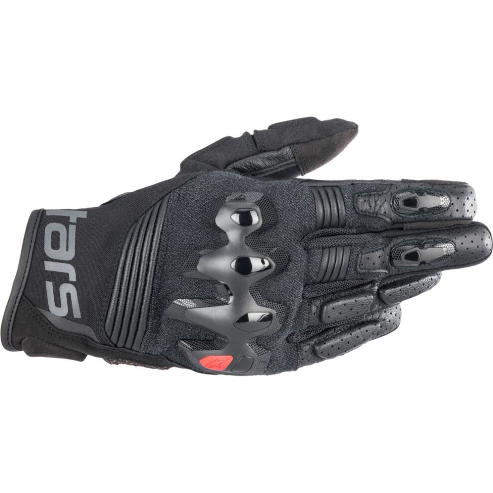 Alpinestars Black Halo Motorcycle Gloves Xl - Image 3