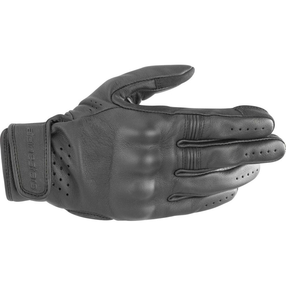 (3Xl) Alpinestars Dyno Leather Gloves / Black 8059347355023