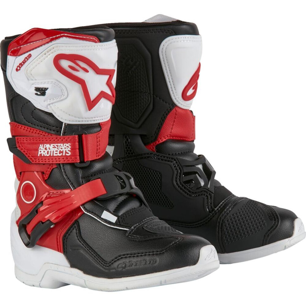 (Eu 29) Alpinestars Tech 3S Kids Boots White / Black / Red White,Black,Red 8059347259819