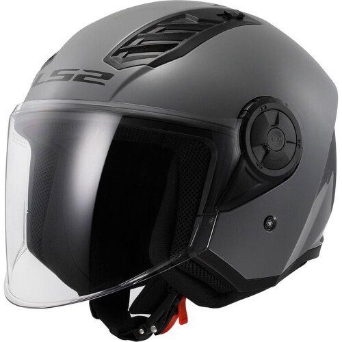 (L) LS2 OF616 Airflow 2 ECE 22.06 Open Face Helmet Solid Nardo Grey
