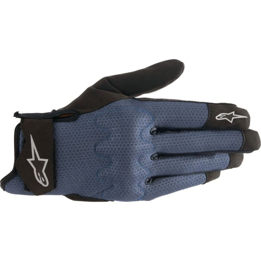 (S) Alpinestars Stated Air Gloves Dark Blue / Black Blue,Black 8059347168739