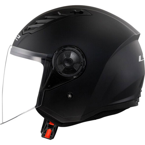 (XXL) LS2 OF616 Airflow 2 ECE 22.06 Open Face Helmet Solid Matt Black 2