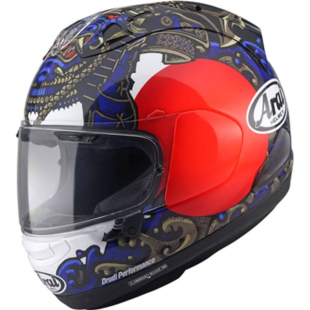 (Xs) Arai Rx-7V Evo Samurai Full Face Helmet Replica 4530935630721