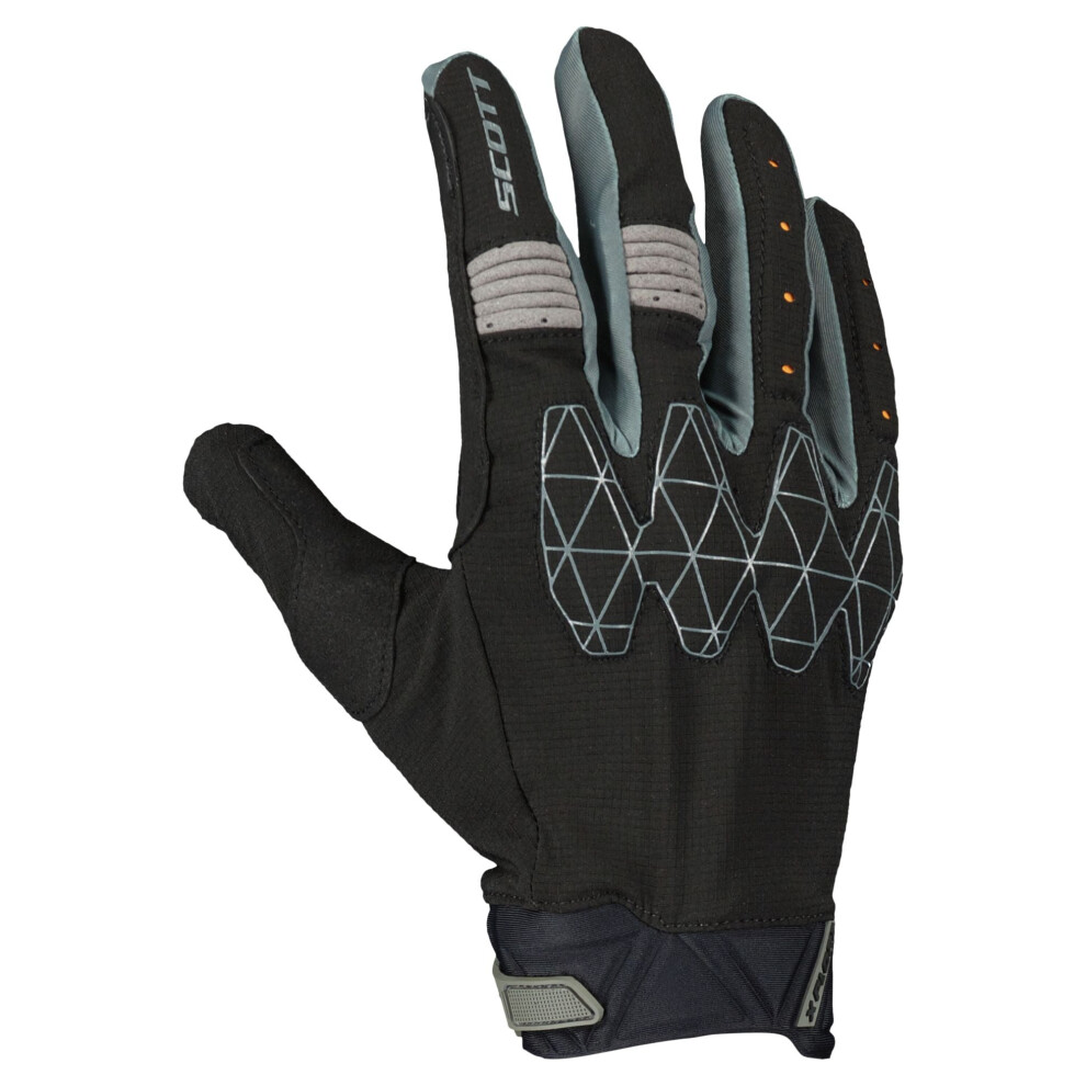 (L) Scott X-Plore D3O Textile Gloves Black / Grey-image-OPC-PFTCN82-NEW