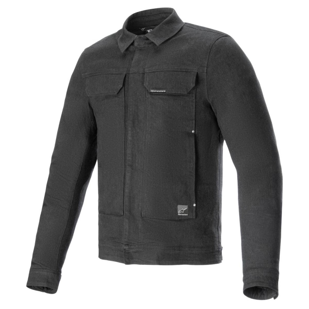 (S) Alpinestars Garage Textile Jacket Smoke Grey 8059347357423