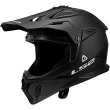 (3XL) LS2 MX708 Fast 2 ECE 22.06 Motocross Helmet Solid Matt Black