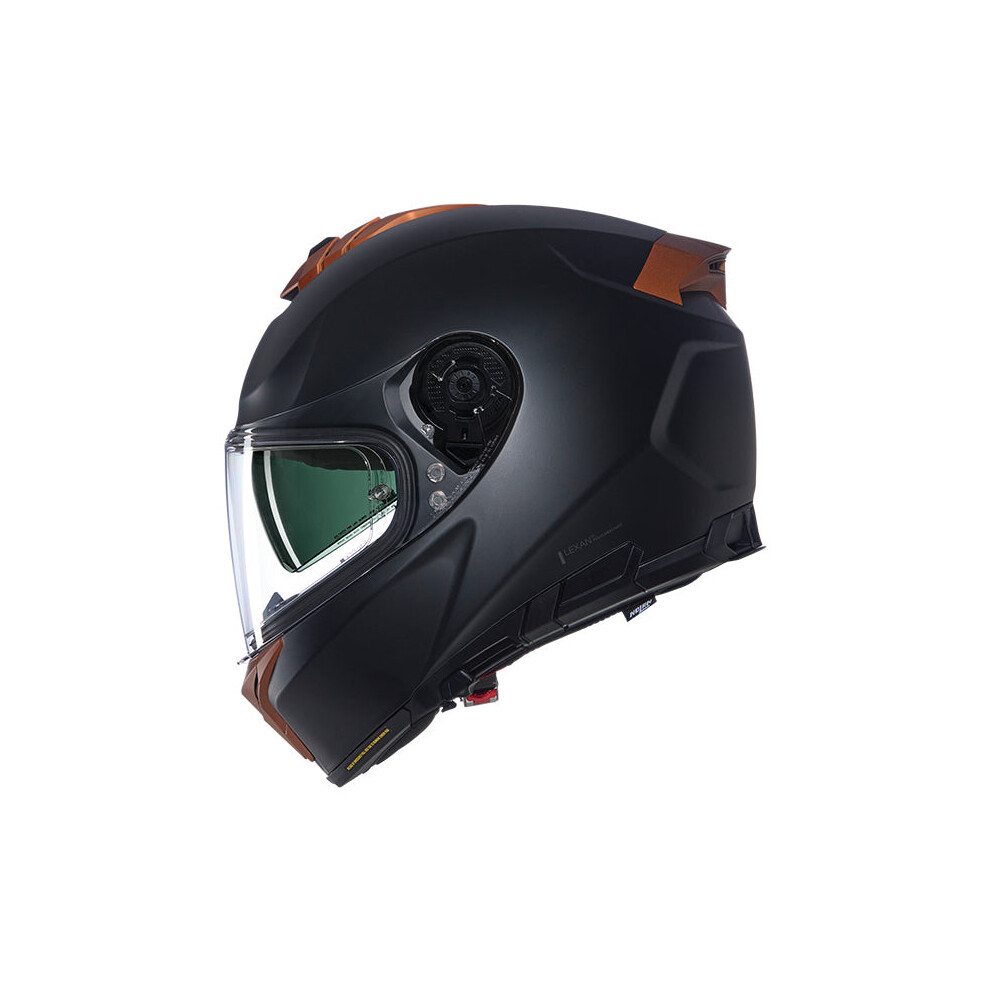 (Xxl) Nolan N80-8 Classico Nobile Full Face Helmet Black / Orange Orange,Black 8054945078022