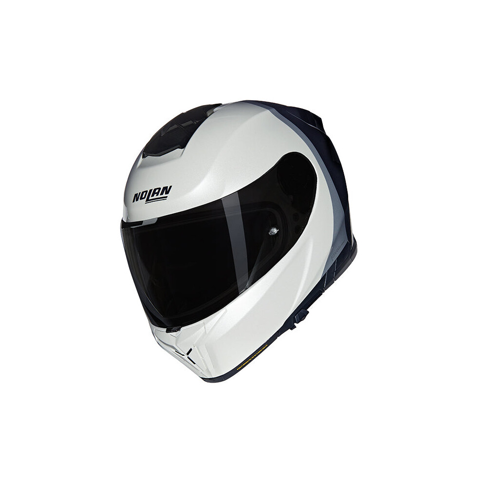 (M) Nolan N80-8 Vern Speciale Full Face Helmet White / Black / Silver White,Black,Silver 8054945086461