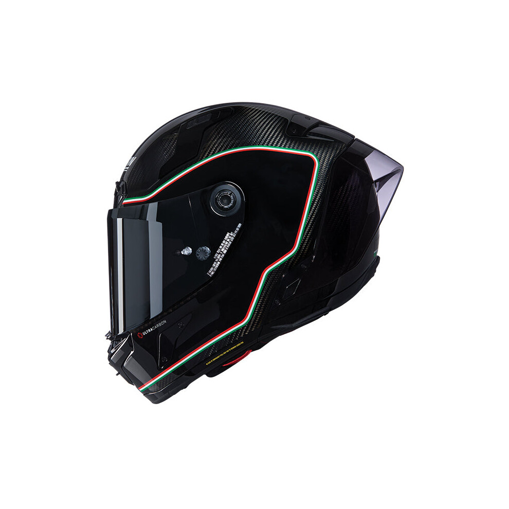 (M) Nolan X-804 Rs Asso Di Picche Full Face Helmet Carbon / Italia 8054945081961