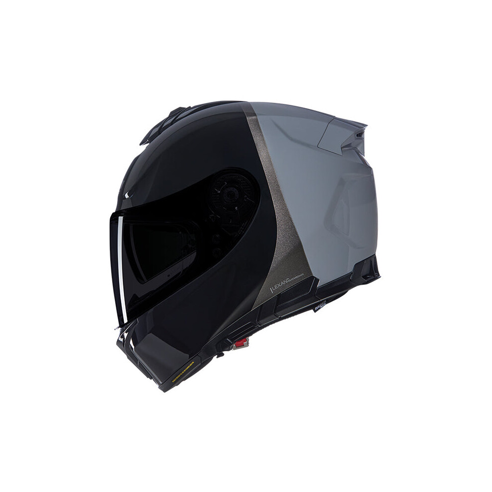 (M) Nolan N80-8 Vern Speciale Full Face Helmet Black / Grey Black,Grey 8054945086386