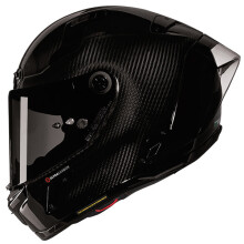 (M) Nolan X-804 RS Puro Full Face Helmet Black Carbon / Silver