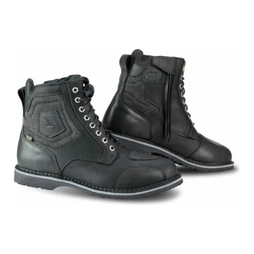 (EU 45) Falco Ranger Leather / Textile Boots Black