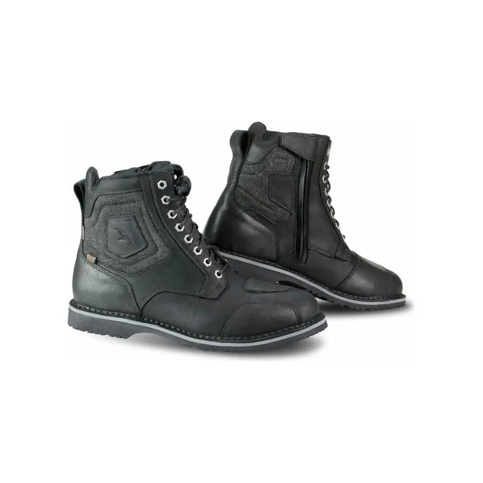 Falco Black (Eu 45) Ranger Leather / Textile Boots