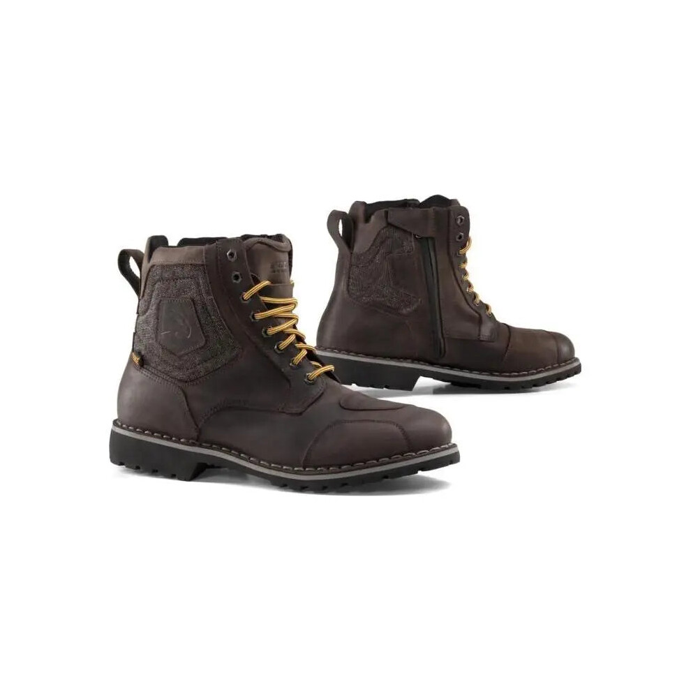 (Eu 43) Falco Ranger 2 Leather / Textile Boots Dark Brown 8052675495096