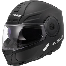 (XL) LS2 FF902 Scope 2 Flip-Up Helmet Solid Matt Black