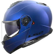 (M) LS2 FF908 Strobe 2 Flip-Up Helmet Matt Navy Blue