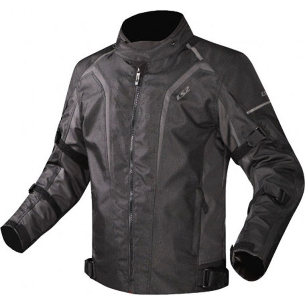 (5Xl) Ls2 Sepang Ladies Textile Jacket Black / Dark Grey Black,Grey 6923221194324