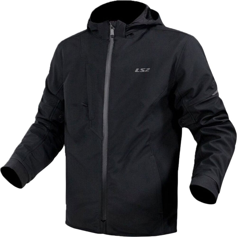(S) Ls2 Bolton Textile Jacket Black 6923221198230