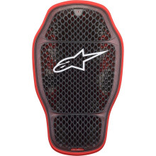 (M) Alpinestars Nucleon KR-1 Celli Back Protector Transparent Smoke / Red