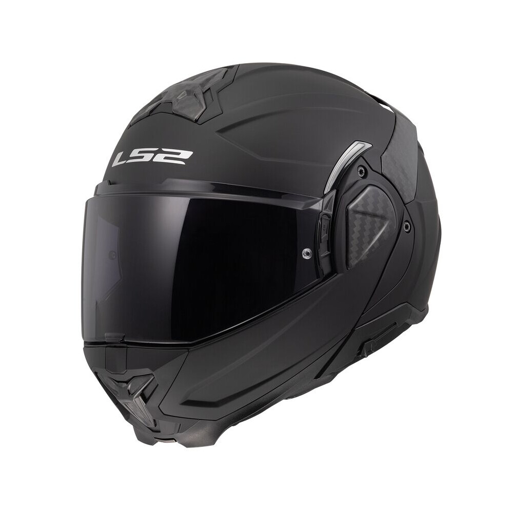 Motorcycle Helmet XXL - LS2 FF910 Advant 2 II Solid Flip-Up Helmet - Black Matte - Image 3