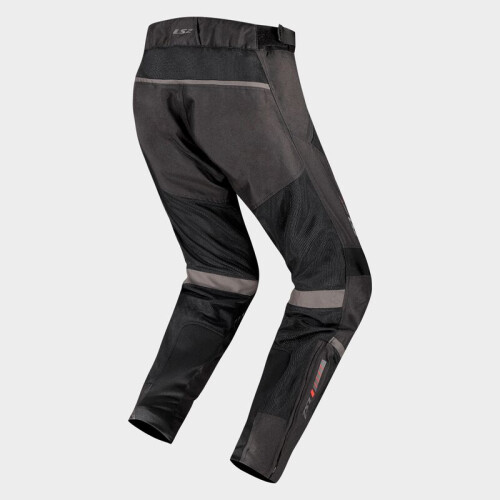 (M) LS2 Como Air Textile Trouser Black / Dark Grey 1