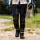 (S) LS2 Como Air Textile Trouser Black / Dark Grey 4