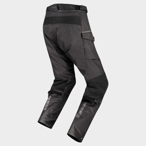 (S (Short Leg)) LS2 Travel Textile Trouser Black / Dark Grey 1