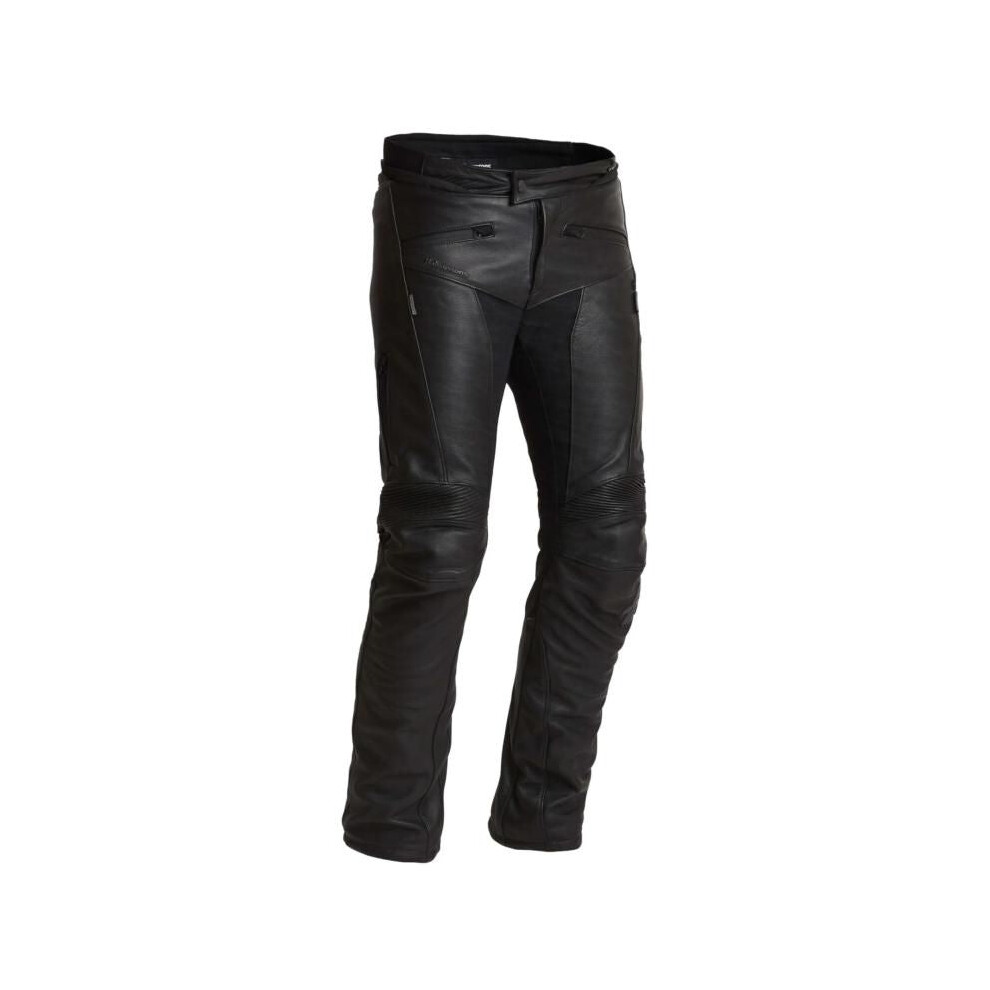 (EU 62) Halvarssons Rullbo Waterproof Leather Trouser Black-image-OPC-PFTCTZ2-NEW