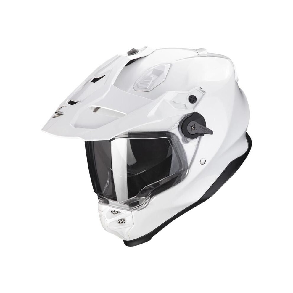 (Xxl) Scorpion Adf-9000 Adventure Helmet Pearl White 3399990111276