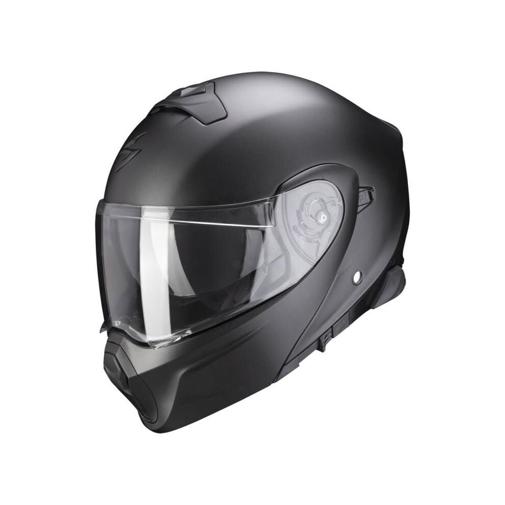 Photos - Motorcycle Helmet Scorpion (S)  EXO 930 Smart Bluetooth Flip-Up Helmet Matt Black 750COM94100S 