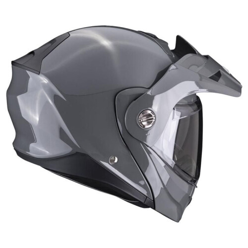(L) Scorpion ADX-2 Flip-Up Helmet Cement Grey 1