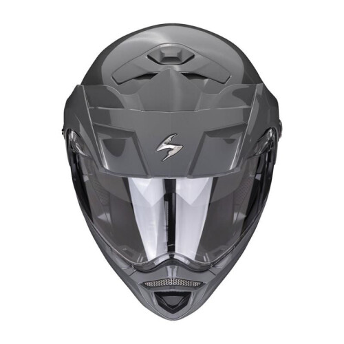 (L) Scorpion ADX-2 Flip-Up Helmet Cement Grey 2
