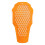 (L) Rukka D3O XTR Level 2 Back Protector Orange 1