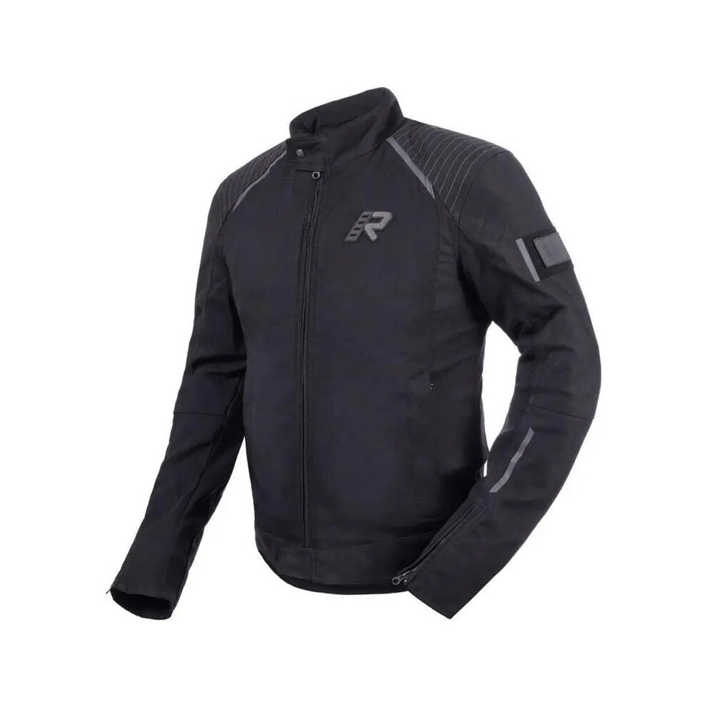 (UK 48) Rukka Spirit-R Textile Jacket Black / Silver-image-OPC-PFTCZCS-NEW
