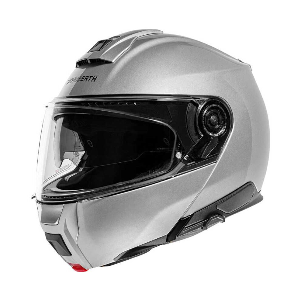 (S) Schuberth C5 Flip-Up Helmet Gloss Silver-image-OPC-PFTD529-NEW