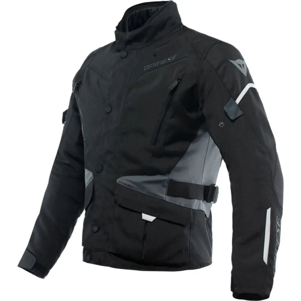 (Uk 42) Dainese Tempest 3 D-Dry Touring Textile Jacket / / Ebony Black 8051019402134
