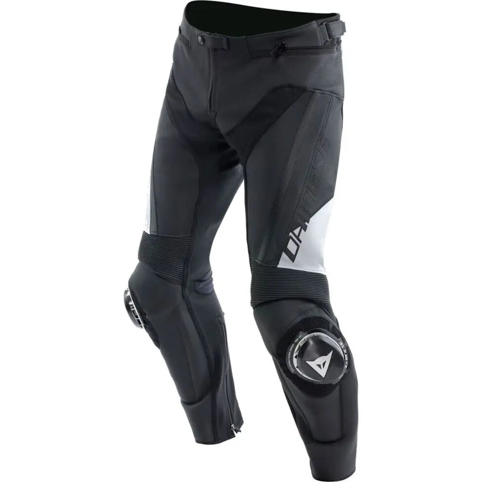 (Uk 38) Dainese Delta 4 Leather Trouser Black / White White,Black 8051019640376
