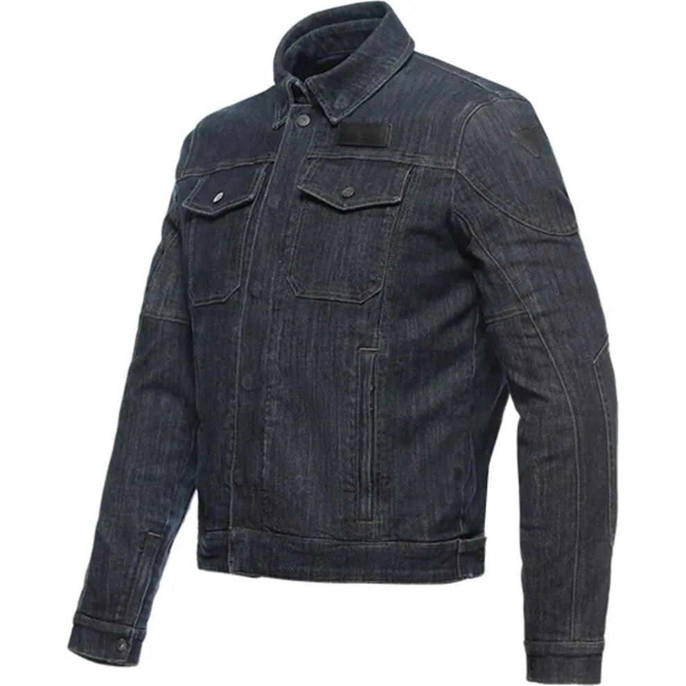 (Uk 48) Dainese Riding Denim Jacket Dark Blue 8051019502926
