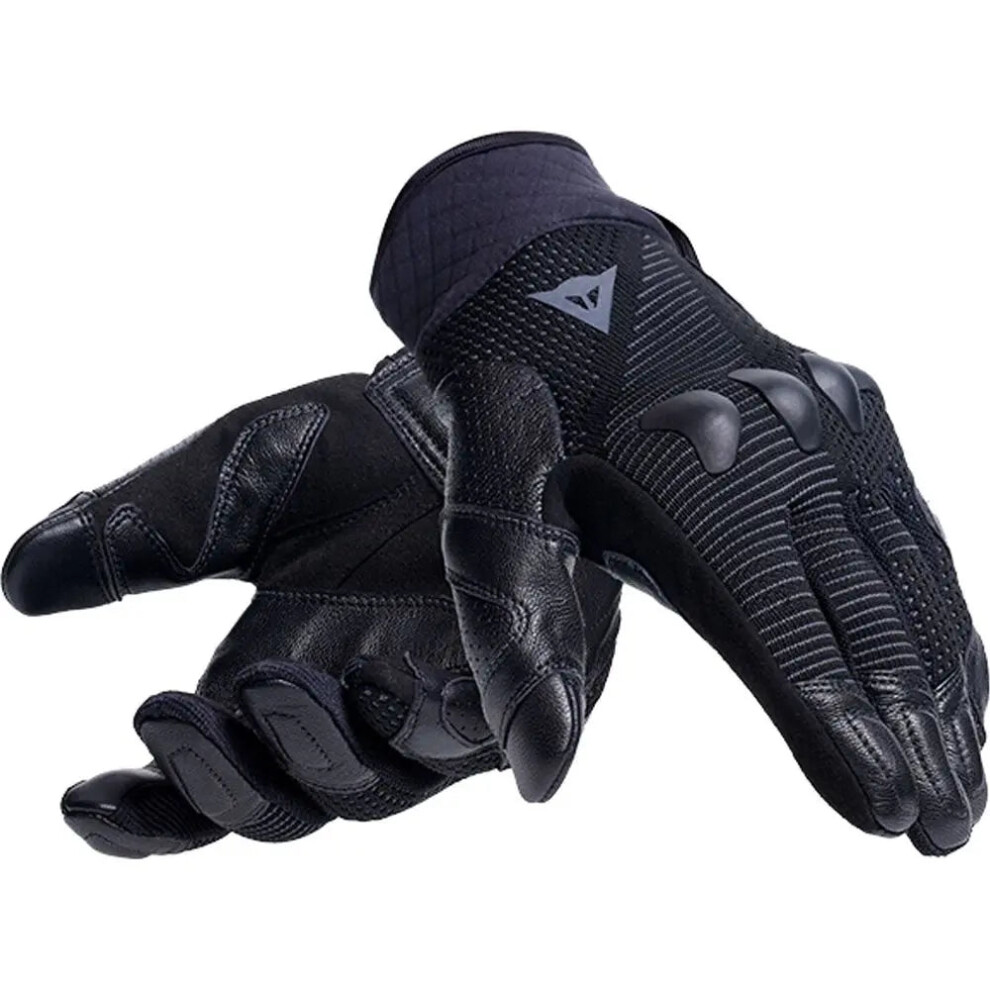 (Xs) Dainese Unruly Ergo-Tek Textile Gloves Black 8051019543295