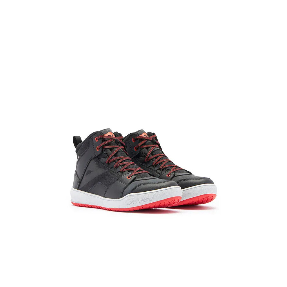 (Eu 43) Dainese Suburb D-Wp Shoes Black / White / Lava Red White,Black,Red 8051019718327