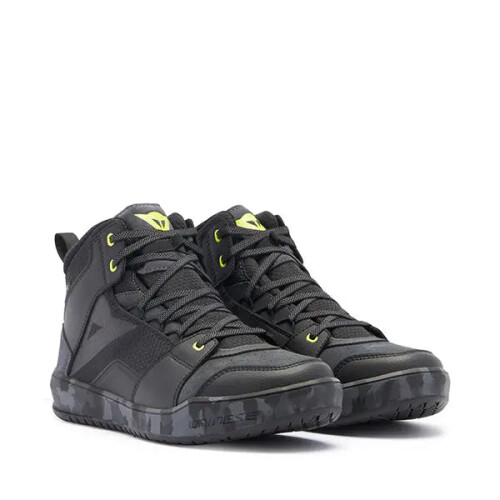 (EU 46) Dainese Suburb D-WP Shoes Black / Fluo Yellow