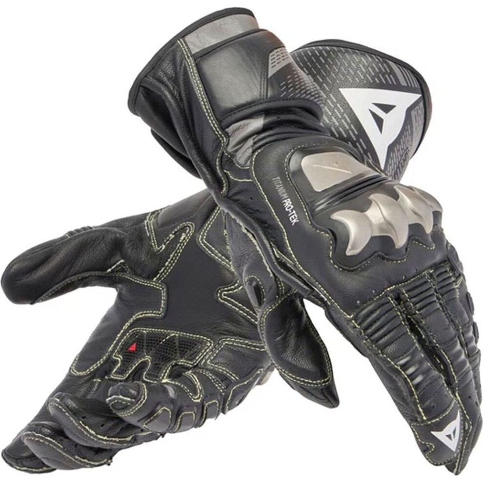 (Xl) Dainese Full Metal 7 Leather Gloves / Black 8051019739414
